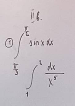 решить 2 интеграла на фото. 2 задание найти при интеграла площадь фигуры ограниченной точками Y=Х^
