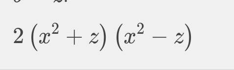 2x⁴-9z)² копмуешеге турлендирниз