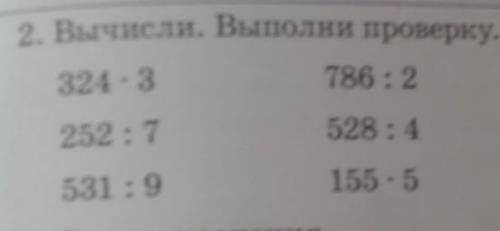 2. Вычисли. Выполни проверку. 324.3786 : 2252:7528 : 4531:9155.5 Срохно