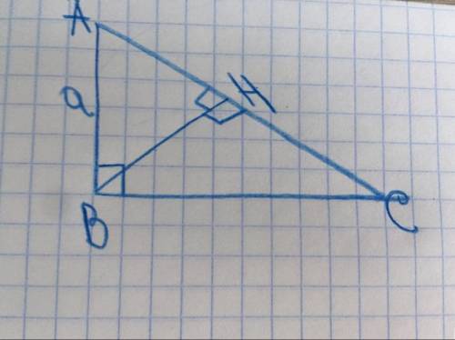 Очень нужно! Дано: Треугольник ABC прямоугольный Площадь треугольника BCH=24 Площадь треугольника