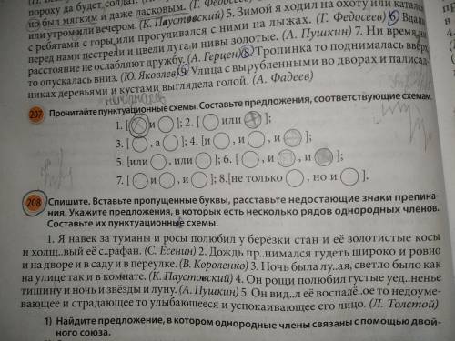 . Составьте пунктуационные схемы. По упражнению 208. ЗАРАНЕЕ БОЛЬШОЕ сделайте умоляю вас отдаю все ч