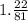 1. \frac{22}{81}