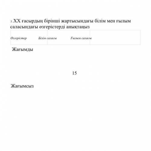 Определить изменения в образовании и науке в первой половине двадцатого века. Изменения: образование