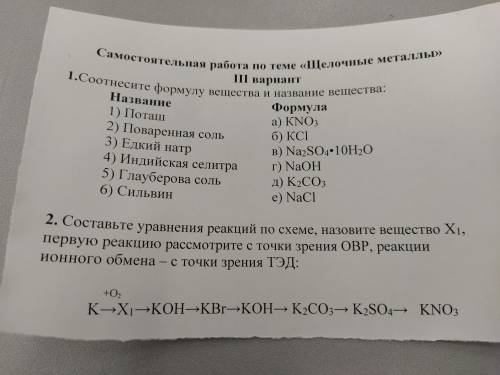 Составьте уравнения реакций по схеме, назовите вещество Х1, первую реакцию рассмотрите с точки зрени