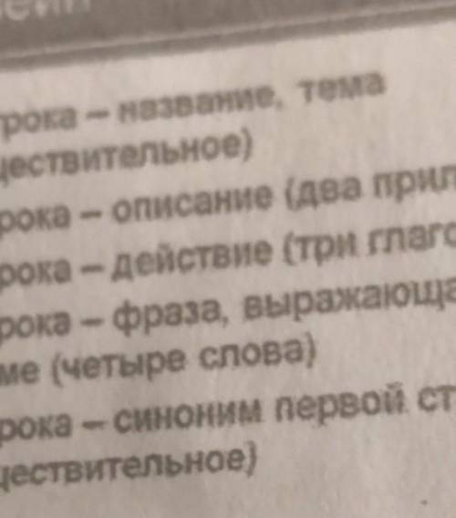 Синквейн на тему земная кора сделать образцу который на листочке ​5 -строк