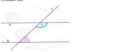 По данным рисунка найдите углы 1 и 2, если a∥b и ∠1 в 8 раз больше ∠2.​