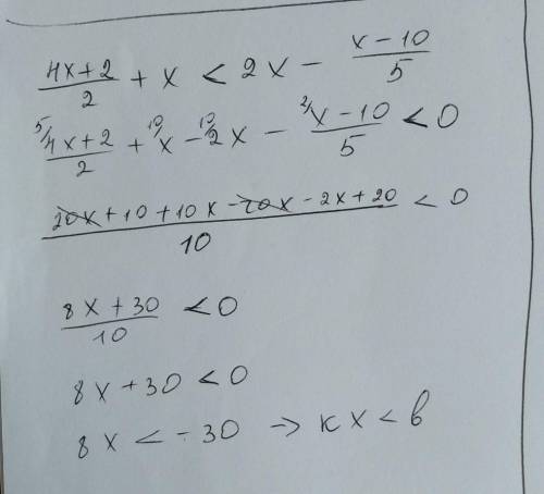 6Е ЗАДАНИЕПриведите неравенство к виду KX>B или KX<B​