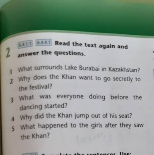 6.4.1.16.4.4.1 Read the text again andanswer the questions.​