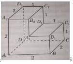 В заданном многограннике с прямыми углами найти расстояние между плоскостями 1) АВВ1 и CDD2 ;2) ADD2