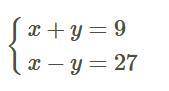 Решите все методом подстановки, но последнее( где x−8y=1 y2−x=8) методом подсчета.