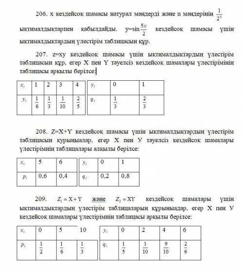 Теория вероятности и статистика...