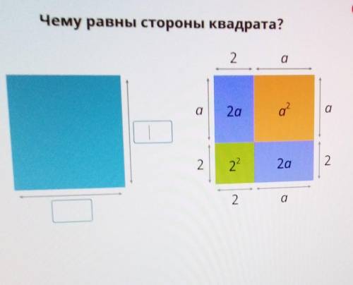 Чему равны стороны квадрата?​