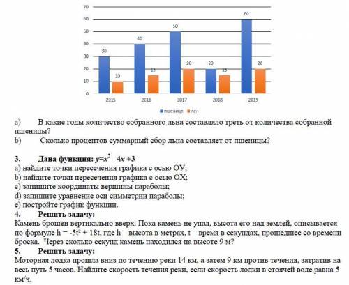 1. Продолжительность выполнения домашнего задания (в часах) по результатам опроса 30 учащихся привед