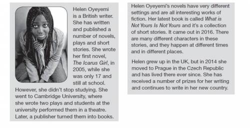 Write True or False: Students didn’t like her two plays. The name of Helen’s latest book is “What is