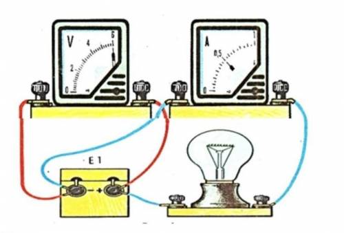 Начертите схему электрической цепи.​