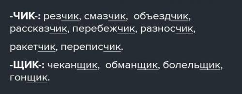 1. Списать, вставить пропущенные орфограммы. Чекан...ик, рез...ик, смаз...ик, рассказ...ик, гон...ик