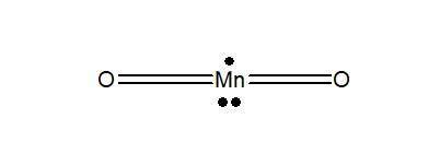 Почему молекула MnO2 не считается свободным радикалом, за счет 1 неспаренного электрона? В таком слу