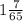 1\frac{7}{65}