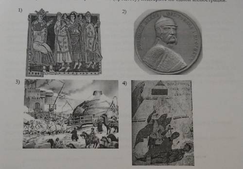 Каждая из иллюстраций, приведённых ниже, относится к одному из указанных в перечне событий (процессо