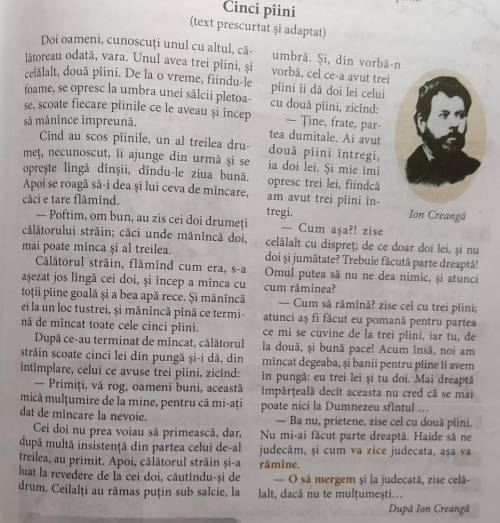 8. Răspunde la întrebări: a) De ce s-au aşezat cei doi călători la umbraunei sălcii?b) Ce i-a rugat