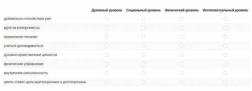 Духовный уровень Социальный уровень Физический уровень Интеллектуальный уровень