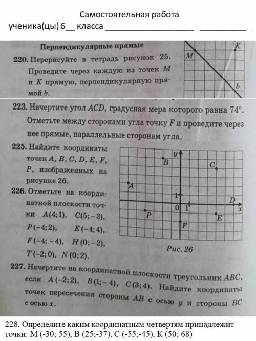 с Самостоятельной работой! На выполнение дали 30 минут!