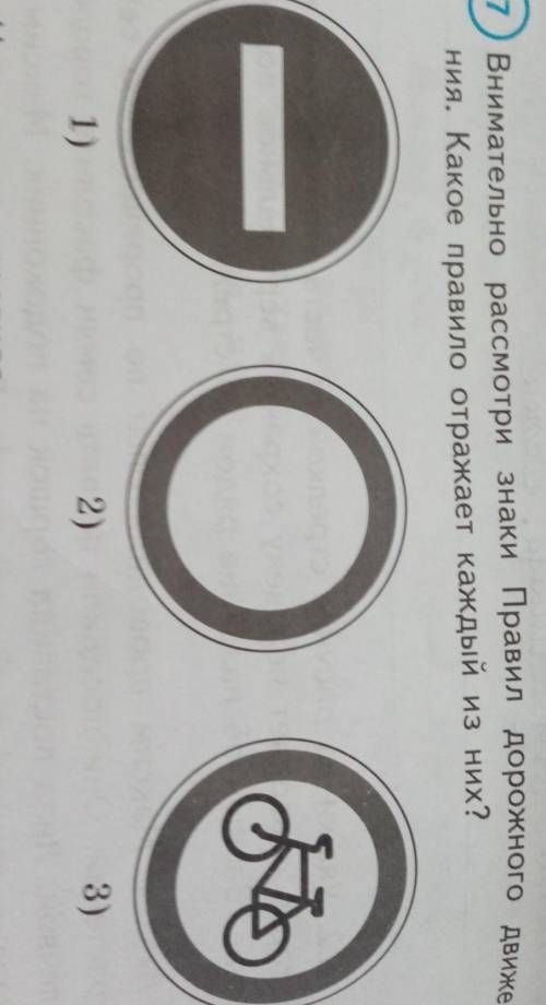 внимательно Рассмотри знаки Правил дорожного движения Какое правило отражает каждый из них напиши эт