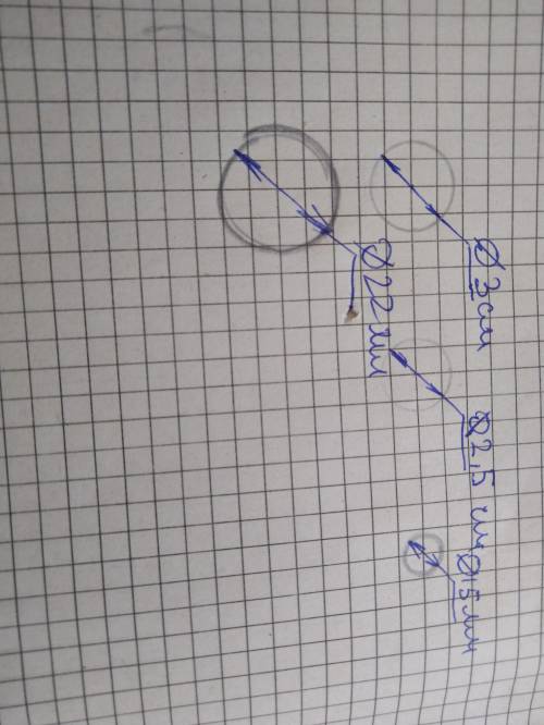 Начертите окружность диаметром а)3 см б)2,5 см в) 15 мм г) 22 мм МНЕ НУЖНО ФОТО математика 6 класс