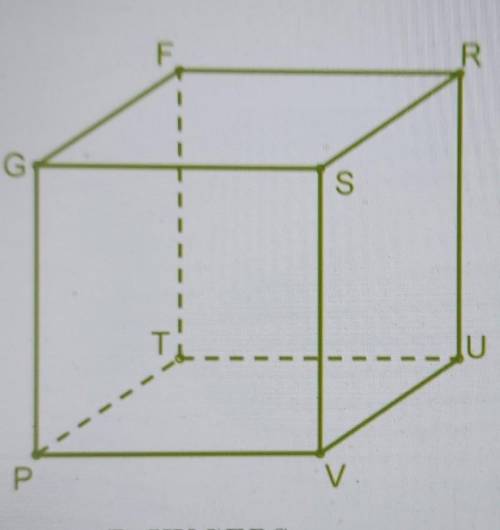 Дан куб PTUVGFRS, назови рёбра, которые параллельны ребру FR SGGFRSURVSPTVPTFPGTUUV​