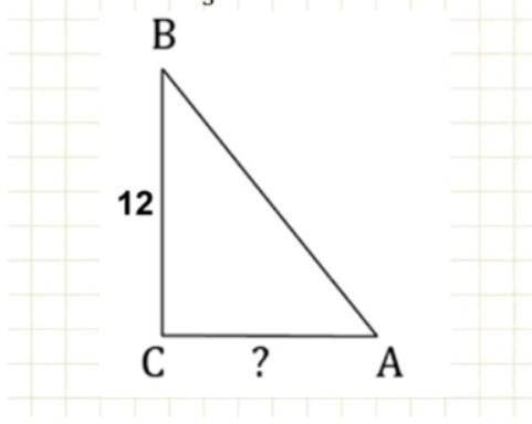 В тре­уголь­ни­ке авс угол с равен 90° вс=12 tg B=2/3найти ас ​