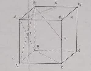 Определите взаимное расположение прямых: а) AB и DD1 б) BD и BP в) B1M и CD г) A1K и AB д) C1N и A1