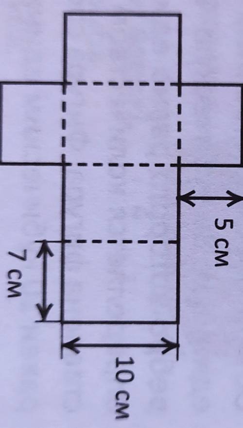 Определите, из каких прямоугольных плоскостей состоит развертка полной по-верхности прямоугольного п