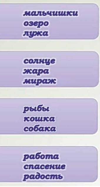 и там ещё снизу написано слово радость, там надо по каждым частям найти основную мысль мне надо​