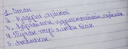 Туған жер – алтын бесік Төмендегі сөздерді орны-орнына қойып, «Отан» сөзіне синквейн әдісі бойынша б