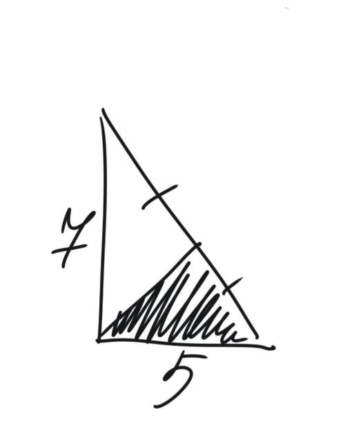 Найдите площадь заштрихованной фигуры​