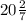 20 \frac{2}{7}