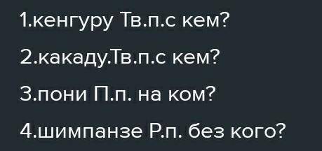 Задание2:. Записать предложения. Найти несклоняемые существительные и определить их падеж Мы спросил