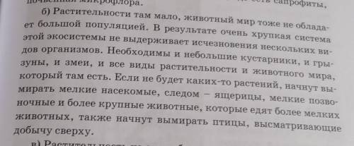 По описанию Определи название экосистемы:​