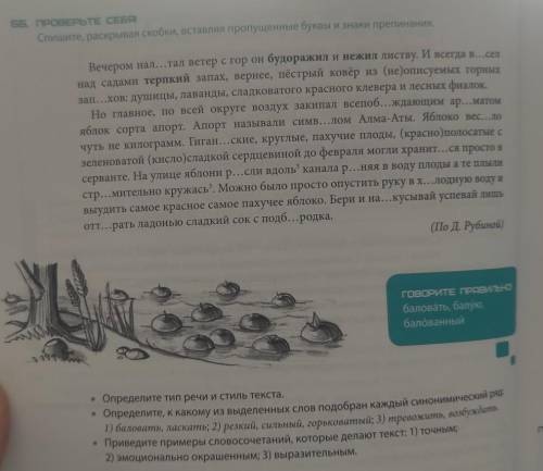 Спишите, раскрывая скобки, вставляя пропущенные буквы и знаки препинания.И задания в низу​