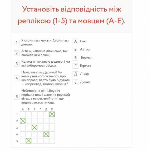 Що мріяла намалювати Джонсі? Ейфелеву вежуНеаполітанську затокуСтатую СвободиПортрет СьюПитання №2 ?