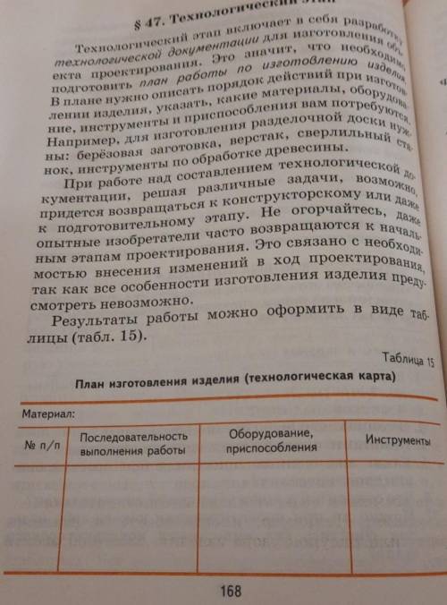 Составить технологическую карту одной детали подставки под горячее !)