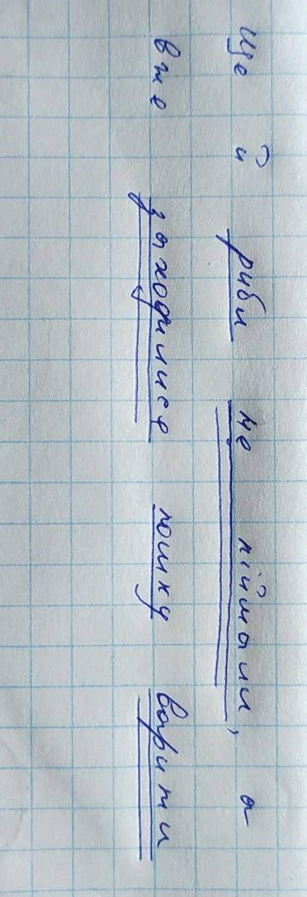 Ще й риби не піймали, а вже заходилися юшку варити.Підкреслити всі слова​