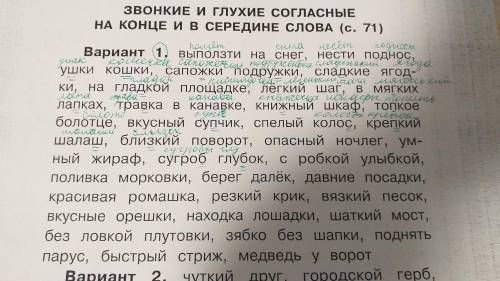 Проверить надо все слова звонкие и глухие согласные на конце и в середине слова написать проверочное