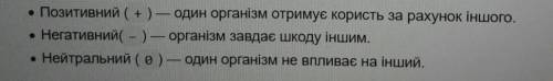 Які типи взаємодії існують між організмами в екосистемах?​