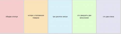 Правельно поєднано іменик з числівником у рядку