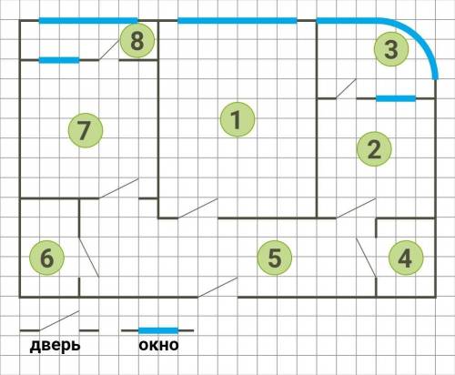 На рисунке — план квартиры в пятиэтажном кирпичном доме. По новому проекту один из балконов имеет ск