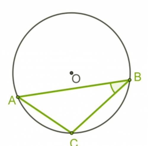 ∡ABC=30°, радиус окружности равен 47 см. Определи длину хорды AC.​