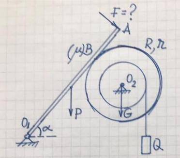 Статика: нужно изолировать тела и написать уравнение баланса для каждого тела. Буду очень благодарен