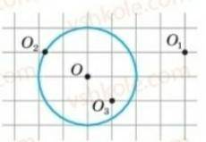 Выполните параллельный перенос данного круга (рис. 308) так, чтобы его центр О появлялись на эту точ