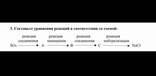 мне ..Составьте уравнения реакций в соответствии со схемой: